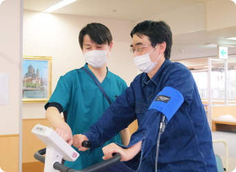 リハビリを行っている様子